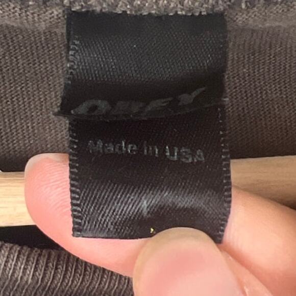 2000's OBEY Graphic Tee Shirt Men's Size L - Picture 4 of 7